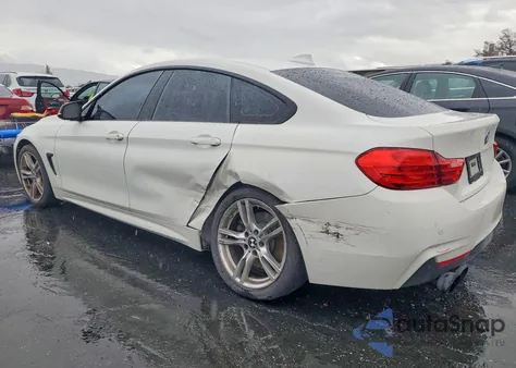2017 BMW 430I Gran Coupe z USA, uszkodzony, nr VIN WBA4F7C30HG789605